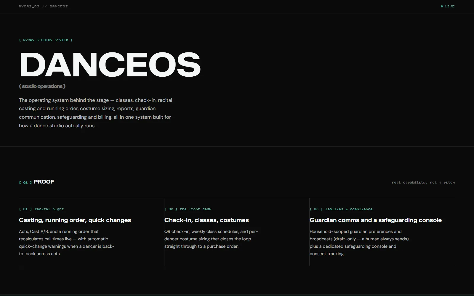 DanceOS
