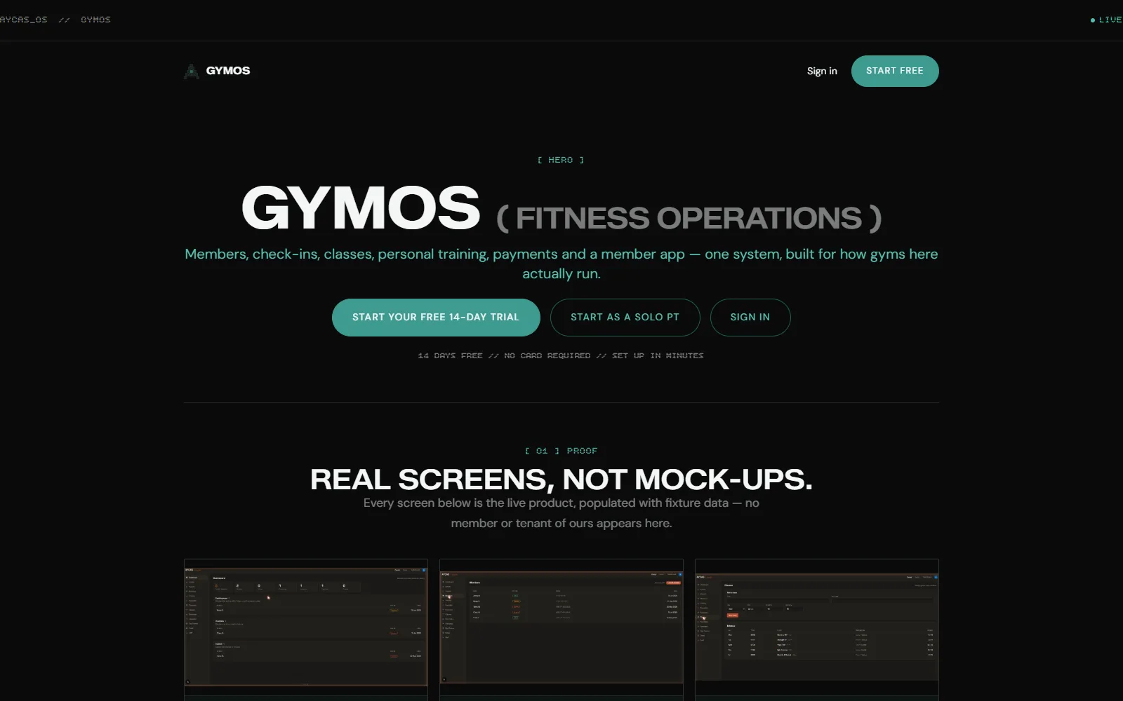 GymOS